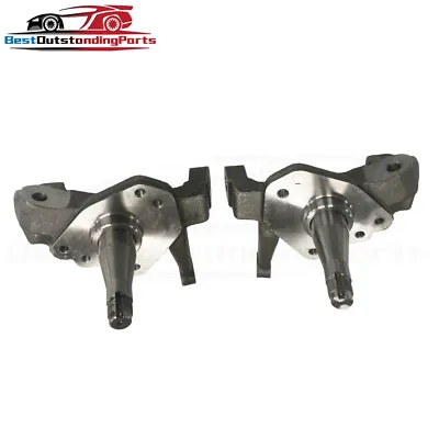 2PCS Forged Steel 2  Drop Spindles For 74-78 Ford Mustang II Pinto V6 V8 • $128.45