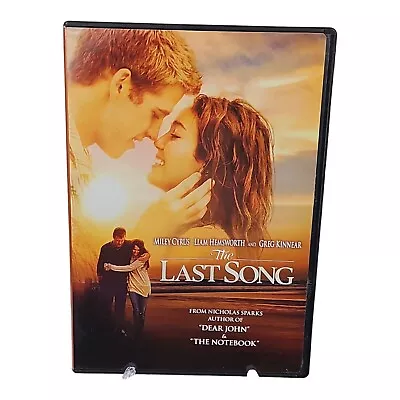 The Last Song (DVD 2010) Miley Cyrus Liam Hemsworth Greg Kinnear • $1.99