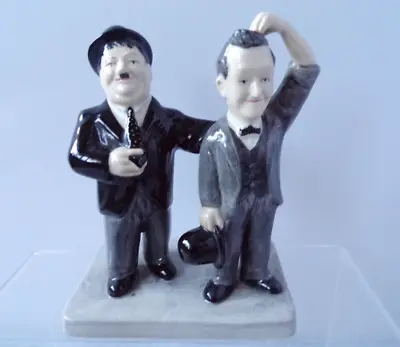 Manor Limited Editions Laurel & Hardy Stars Of The Black & White Movies Figures • £60