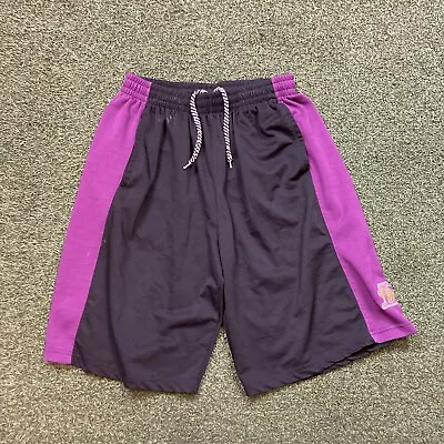 Lakers Shorts XL 90s Vintage LA NBA Athletic Basketball Game-Day Bottoms Short • $19.98