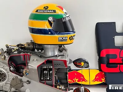 Ayrton Senna Mclaren Replica F1 Helmet Full Size 1:1  F1 F1-247 • £1650