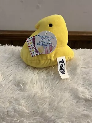 ONE Peeps Plush 5  Yellow Chick Marshmallow Scented Plush • $9.99