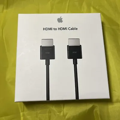 Apple HDMI To HDMI High Speed Cable 1.8M/6ft For Mac Mini/TV Original Sealed • $12.99