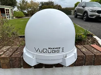 Maxview VUQUBE2 Automatic Satellite Caravan Dish - White • £200