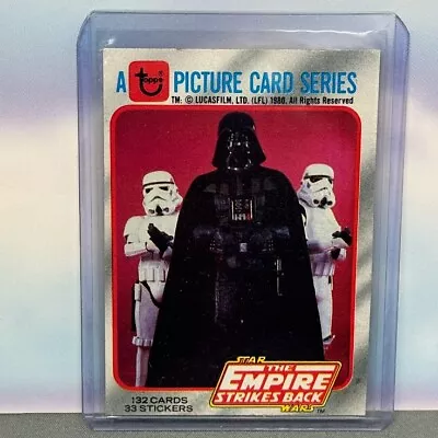 1980 Topps Star Wars Empire Strikes Back Title Card #1 • $4