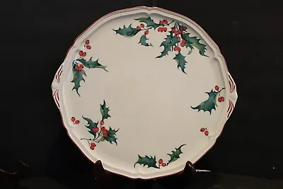 Villeroy And Boch Holly 13  Cake Plate • $48