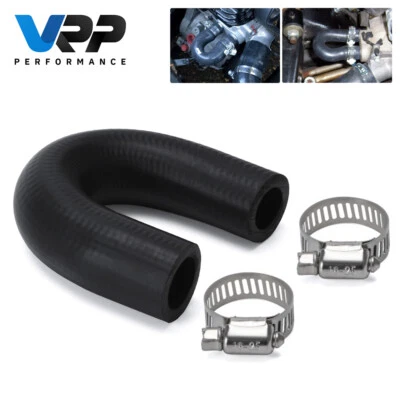 $11.49 • Buy LS Heater Core Bypass Hose Coolant Crossover With Clamps For GM GEN 3 4 5 Engine
