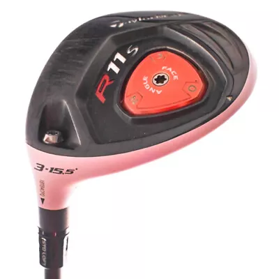 TaylorMade R11S 3-Wood 15.5* Stiff Flex Graphite LEFT HANDED +HC • $39.99