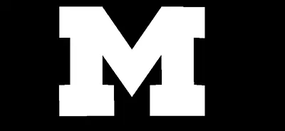 University Of Michigan Decal/sticker.. Pick Size/color Free Shipping.  M  • $3.99