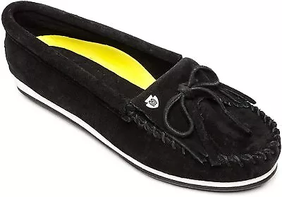 $64.95 • Buy MINNETONKA KILTY PLUS Shoes Black New
