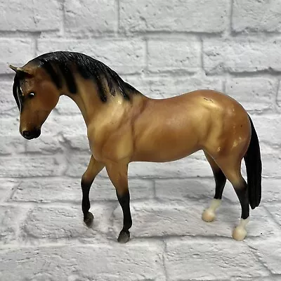 Breyer Traditional Foundation Stallion Horse With Saddle Let’s Go Riding #1410 • $22.95