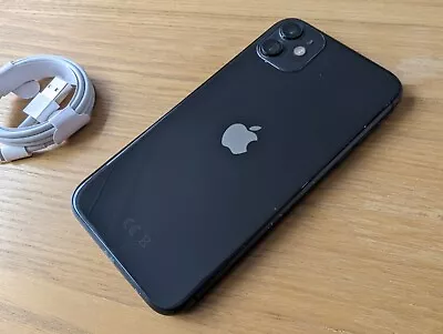 Apple IPhone 11 64GB Black Unlocked • £140