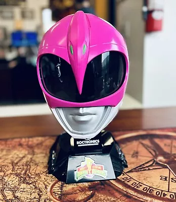 Mighty Morphin Power Rangers Pink Helmet Adult Cosplay Lightning Collection • $69