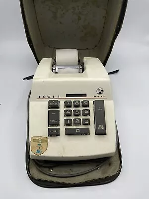 Vintage Sears Tower Electric Adding Machine Model 603-58200 Manual Instructions • $44.95