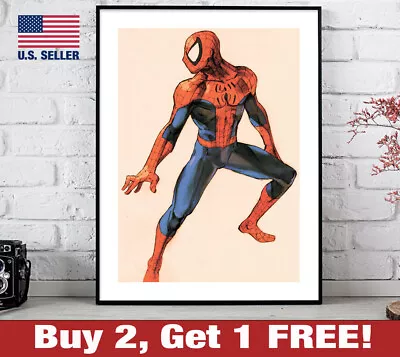 Marvel Vs Capcom 2 Spider-Man Poster 18  X 24  Print  MVC2 GameRoom Art • $13.48