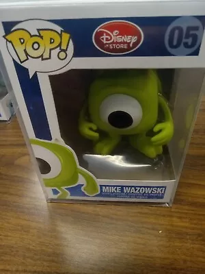 Funko Mike Wazowski #05 Og Rare Retired Red Disney Logo Pop Lot 2 Of 2 • $74.99