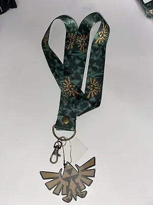 The Legend Of Zelda WIDE Lanyard For Pin Trading Keychain Official Nintendo NES  • $13.99