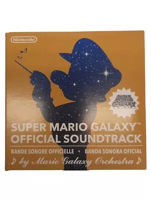 Super Mario Galaxy Official Soundtrack Music CD By MG Orchestra Nintendo • $9.99