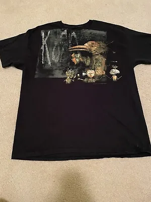 $49.99 • Buy Vintage Korn Band T-Shirt Untitled Album 2007  Black LG