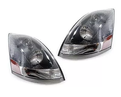 Volvo Vnl Vnm Vnx 300 430 630 670 2014 2015 Pair Headlights Head Lamp Lights  • $330