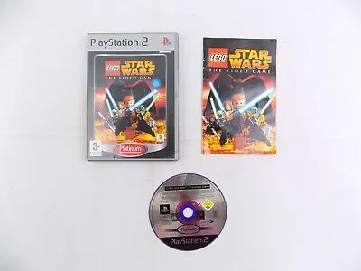 Mint Disc Playstation 2 Ps2 Platinum Lego Star Wars The Video Game - Inc Manu... • $11.90