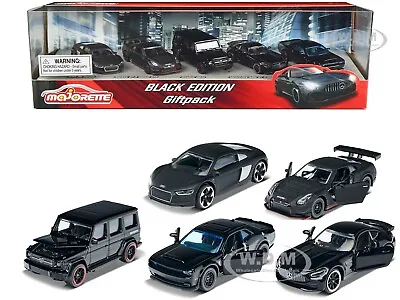 Black Edition Giftpack 5 Piece Set 1/64 Diecast Models By Majorette 212053174 • $16.99