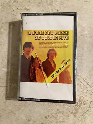Vintage 1973 The Mamas And Papas 20 Golden Hits Double Album Cassette Audio Tape • $18.99