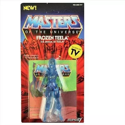 He-Man Masters Of The Universe Frozen Teela Filmation MOTU Action Figure Super 7 • $39.99