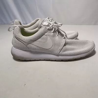 Nike Roshe Sneakers Mens Size 10 Mesh Upper 511881-112 White Classic • $40