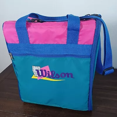 Retro 80's Wilson Club Tote Gym Cooler Bag Vintage  • $59.96