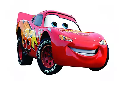 Edible Toppers & Décor For Cakes & Cupcakes -  Lightning McQueen Cars Themed • £2.75