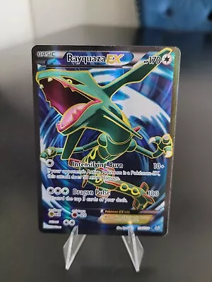 Rayquaza Ex 104/108 Roaring Skies Full Art Pokémon Card • $22