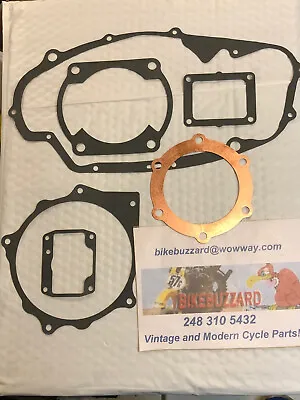 Yamaha YZ400 YZ 400 Gasket Gaskets Complete Set 1977 & 1978 NEW! • $50