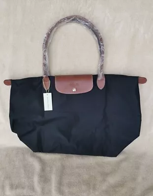 Longchamp Le Pliage Women's Tote Handbag Large  Black • $69