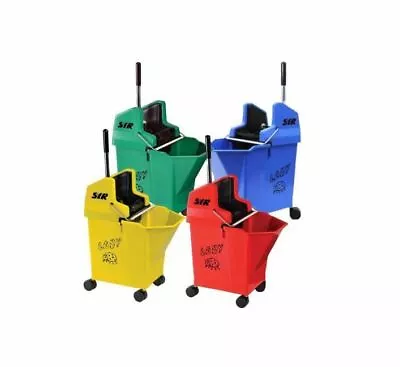 SYR Ladybug Kentucky Mop Bucket And Wringer With 2  Castors • £42.50