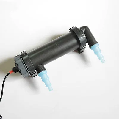 Aquarium Fish Pond Tank UV Sterilizer Filter Clarifier Light Lamp 220-240V 18W • £45.59