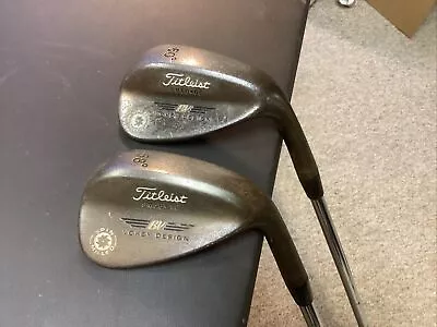 Titleist Vokey Spin Milled Oil Can Wedge Set 58 And 60 • $59