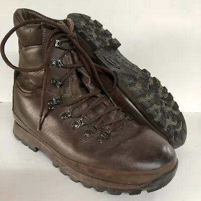 Boots Altberg 9 Medium Defender High Liability Men's Brown Genuine Military • $56.83