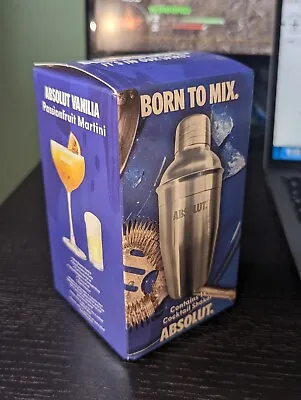 £7 • Buy Absolut Cocktail Shaker Mixer - Stainless Steel - Brand New In Box