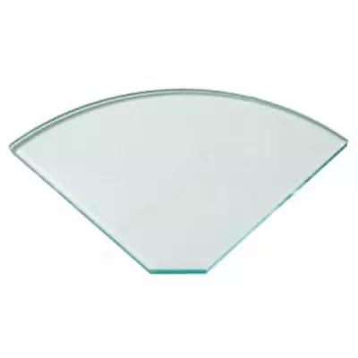 10mm Toughened Glass Corner Shelf    RADIUS SHELVES • $59