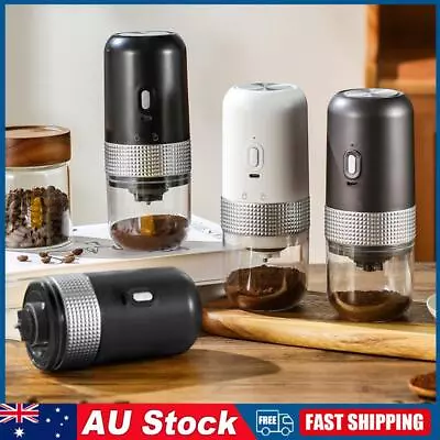 Electric Coffee Grinder With USB Mini Conical Burr Mill Useful Cordless For Home • $27.19