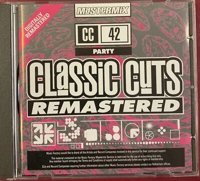 Mastermix Classic Cuts CD - Party CC42 • £6.95