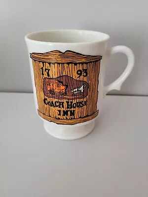 Vintage Coach House Inn Mustache Cup Mug  • $5.99