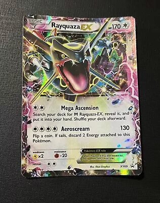 Pokémon TCG - Shiny Rayquaza EX - XY69 - Ultra Rare - XY Black Star Promo  • $15