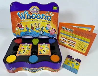 Whoonu Game By Cranium 2005 Edition (8yrs+) ~ Rare & Complete • £34.25