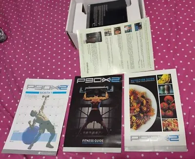 $69.99 • Buy Used P90X2 BeachBody  Complete DVD Box Set + Guides P90X 2 Tony Horton