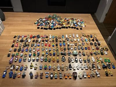 Lego Mini Figures Joblot  Star Wars/Marvel  Harry Potter And Lots More 190+ • £49.99