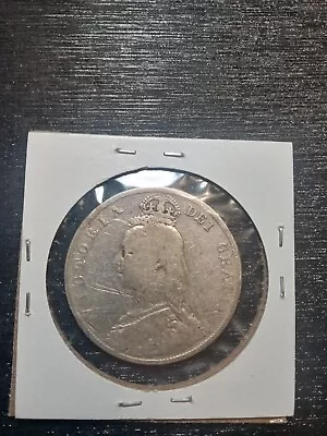 Great Britian Half Crown 1888 Victoria • $0.99