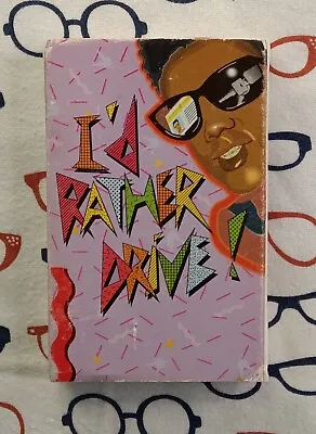 California DMV - I'd Rather Drive - Rap PSA Cassette Single 1991 - Drunk Driving • $16.99