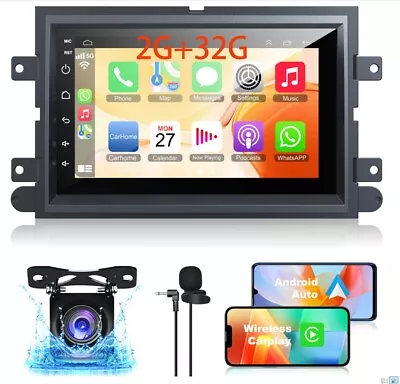 Android 12 Car Radio For Ford Mustang 2005~2009 Wireless Carplay GPS Head Unit • $140.80